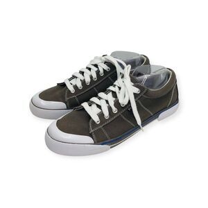 Polo Ralph Lauren Essence 100 Men's Canvas Sneaker Gray  Sz 11 D